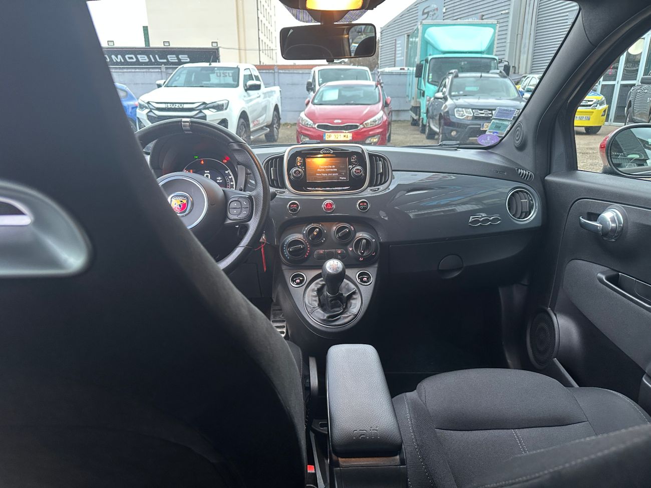 Mandataire ABARTH 595 E6D TEMP 1.4 Turbo 16V T-Jet 145 ch BVM5 ligne Monza