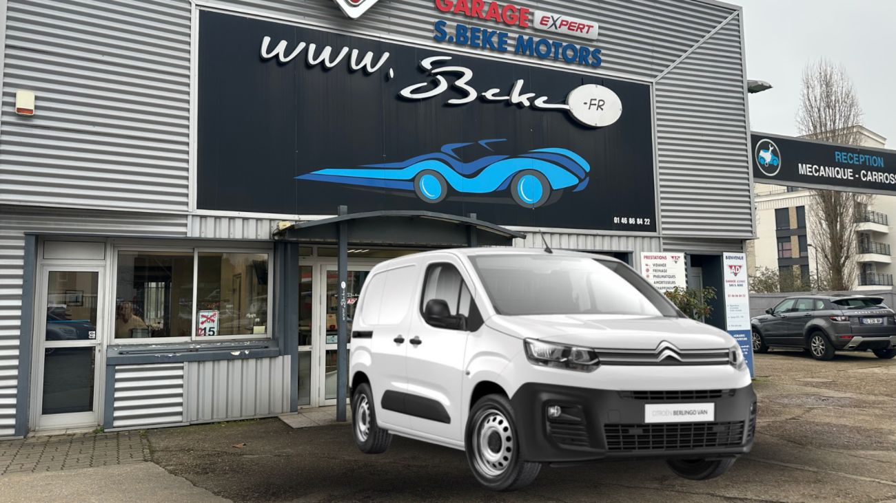 Mandataire Citroën BERLINGO VAN XL 950KG BLUEHDI 100 S&S BVM6