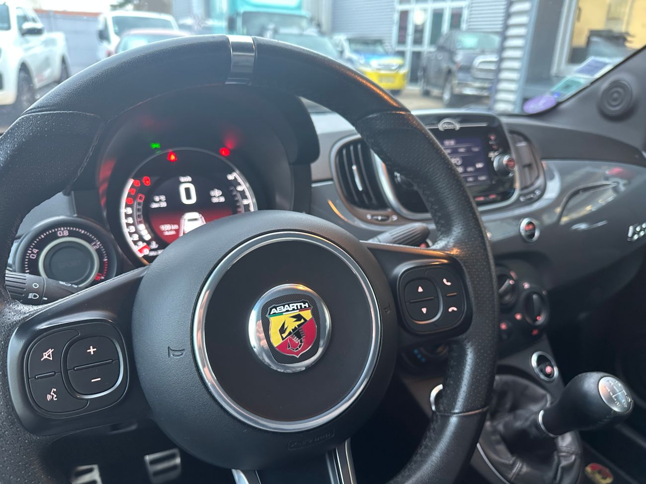 Mandataire ABARTH 595 E6D TEMP 1.4 Turbo 16V T-Jet 145 ch BVM5 ligne Monza